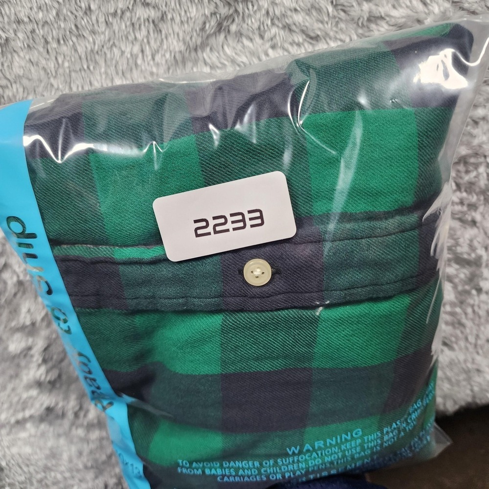 Polo Ralph Lauren Shirt Mens XL Green Black Buffalo Plaid Flannel Long Sleeve - Picture 11 of 11